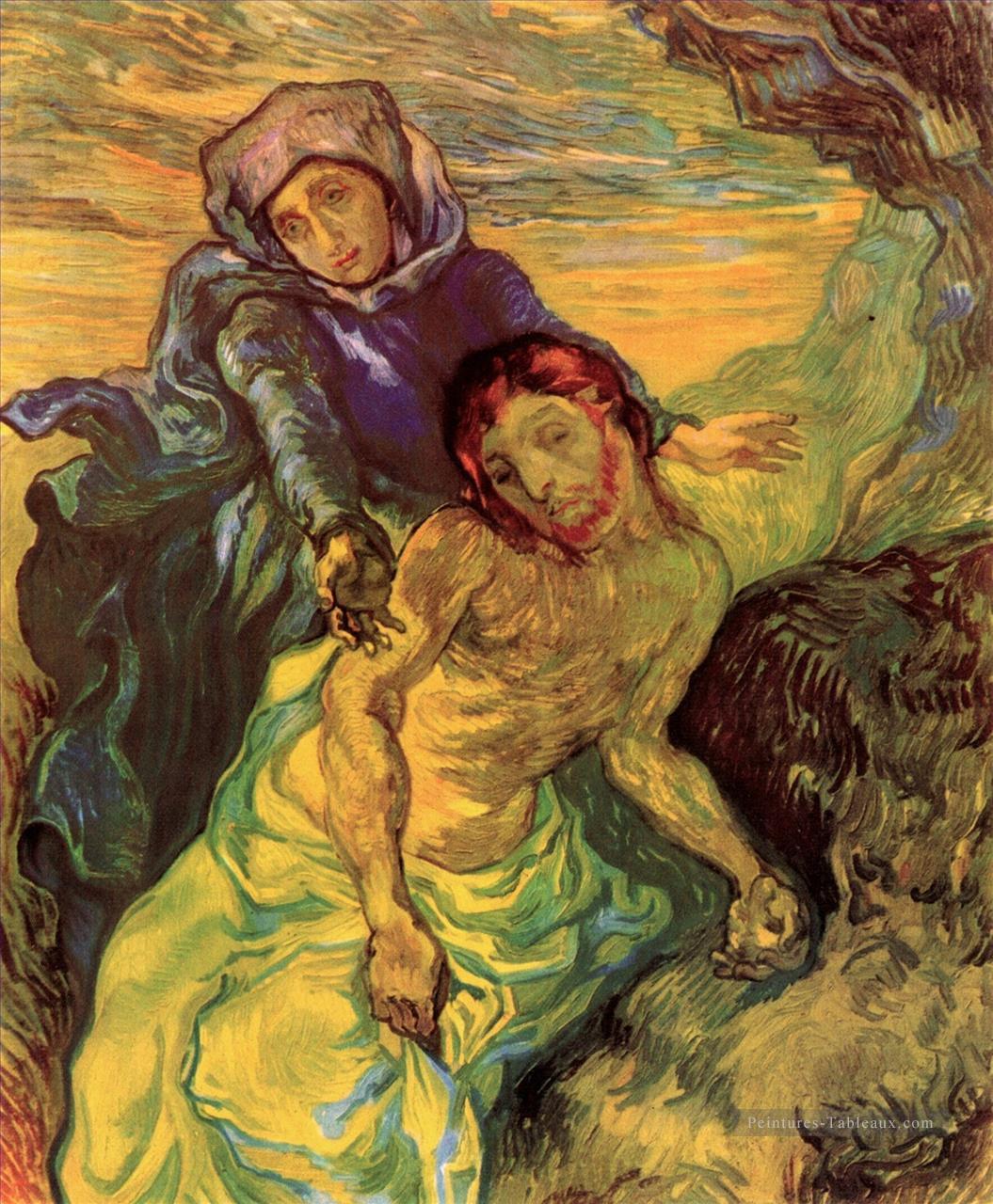 Pieta Vincent van Gogh Peintures à l'huile